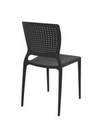 Cadeira Tramontina Safira em Polipropileno e Fibra de Vidro Preto