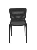 Cadeira Tramontina Safira em Polipropileno e Fibra de Vidro Preto