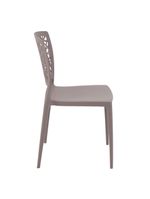 Cadeira Tramontina Joana Camurça em Polipropileno e Fibra de Vidro