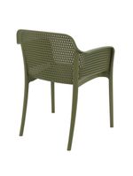 Cadeira Tramontina Gabriela em Polipropileno e Fibra de Vidro Verde Oliva