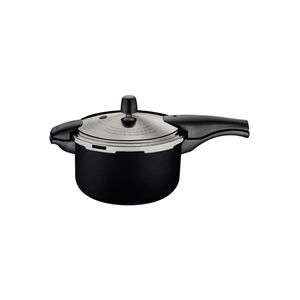 Panela de Pressão Tramontina Vancouver Effect em Alumínio Antiaderente Starflon Max Preto 24 cm 6 L