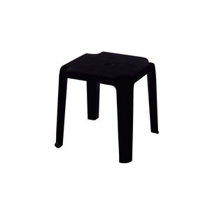 Mesa de Apoio Tramontina Pituba ECO 40 x 40 x 40 cm em Polipropileno Preto