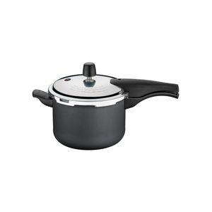 Panela de Pressão Tramontina Vancouver em Alumínio Antiaderente Starflon Max Grafite 20 cm 4,5 L