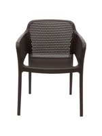 Cadeira Tramontina Gabriela Marrom em Polipropileno e Fibra de Vidro