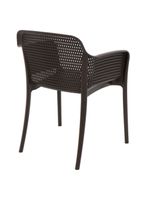 Cadeira Tramontina Gabriela Marrom em Polipropileno e Fibra de Vidro