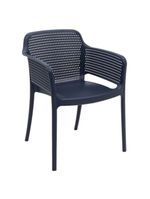 Cadeira Tramontina Gabriela Azul Navy em Polipropileno e Fibra de Vidro
