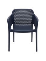 Cadeira Tramontina Gabriela Azul Navy em Polipropileno e Fibra de Vidro