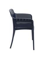 Cadeira Tramontina Gabriela Azul Navy em Polipropileno e Fibra de Vidro
