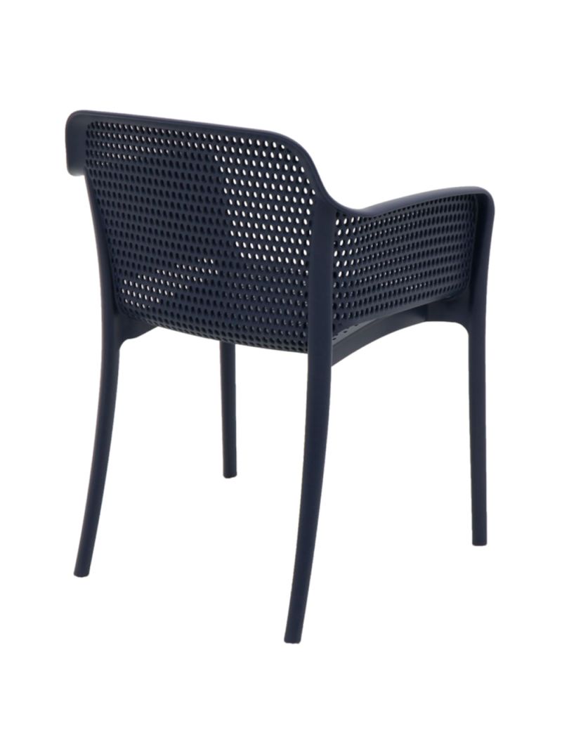 Cadeira Tramontina Gabriela Azul Navy em Polipropileno e Fibra de Vidro