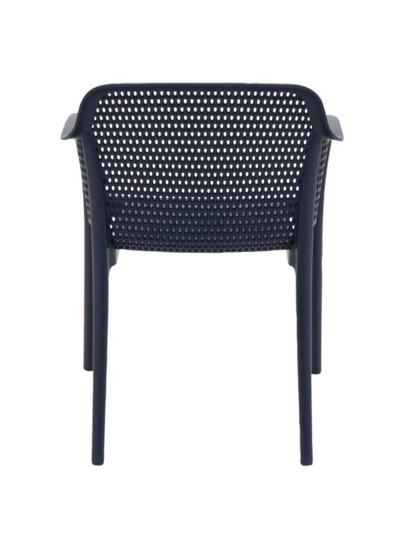 Cadeira Tramontina Gabriela Azul Navy em Polipropileno e Fibra de Vidro