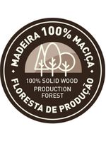 Estante para Livros com 6 Prateleiras Modulare Natural Tramontina 91620020