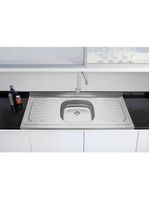 Pia de Apoio Tramontina New Raggi 40 em Aço Inox 120 x 52 cm