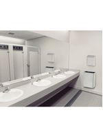 Lixeira Tramontina Wall 30 Litros em Aço Inox para Fixação na Parede