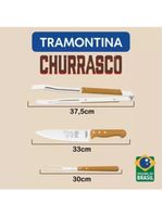 Jogo Trichante Churrasco 3 PC Tramontina