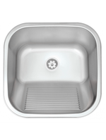 Tanque Tramontina Hera 25 L em Aço Inox Acetinado 40 x 40 cm OUTLET