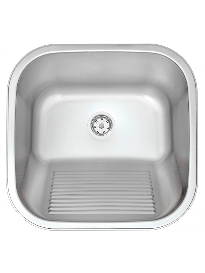 Tanque Tramontina Hera 25 L em Aço Inox Acetinado 40 x 40 cm OUTLET