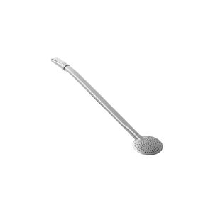 Bomba de Chimarrão Tramontina Ilex em Aço Inox Liso com Rosca 23 cm