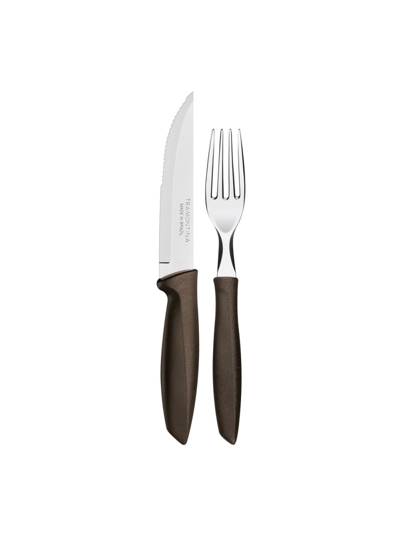 Jogo de Talheres para Churrasco Jumbo Tramontina Plenus 12 Peças