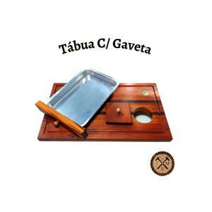 Tábua para corte com Gaveta