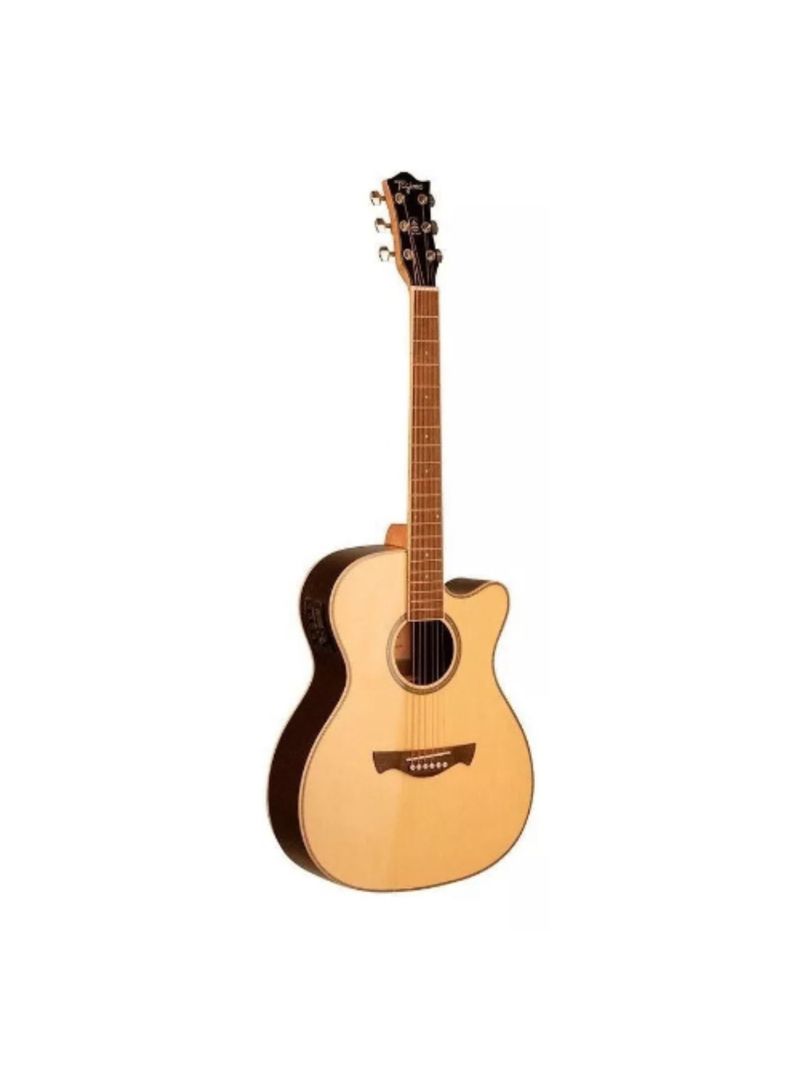 Violao Tagima Ws30 Jumbo Aco Natural Eletrico