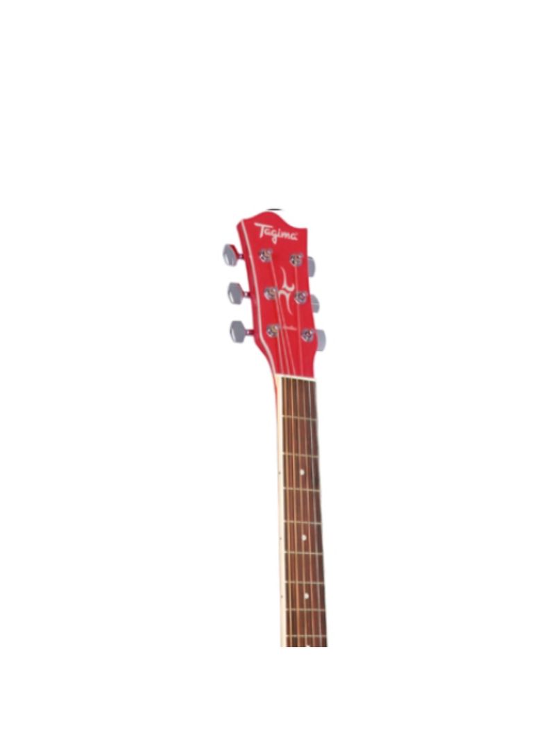 Violão Tagima Dallas Tuner Vermelho Clássico Aço Eletroacústico