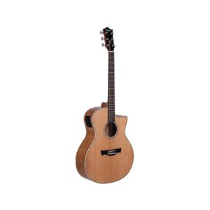 Violão Tagima TW29 Woodstock Natural Fosco Jumbo Aço Elétrico