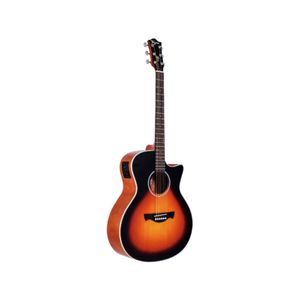 Violão Tagima Tw29 Woodstock Sunburst Jumbo Aço Elétrico