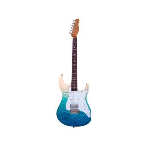 Guitarra Tagima Brasil Stella Dw Transparent Blue Fade