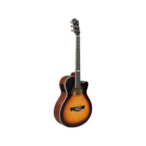 Violão Tagima Dallas Tuner Drop Sunburst Satin Aço Eletroacústico DSBS