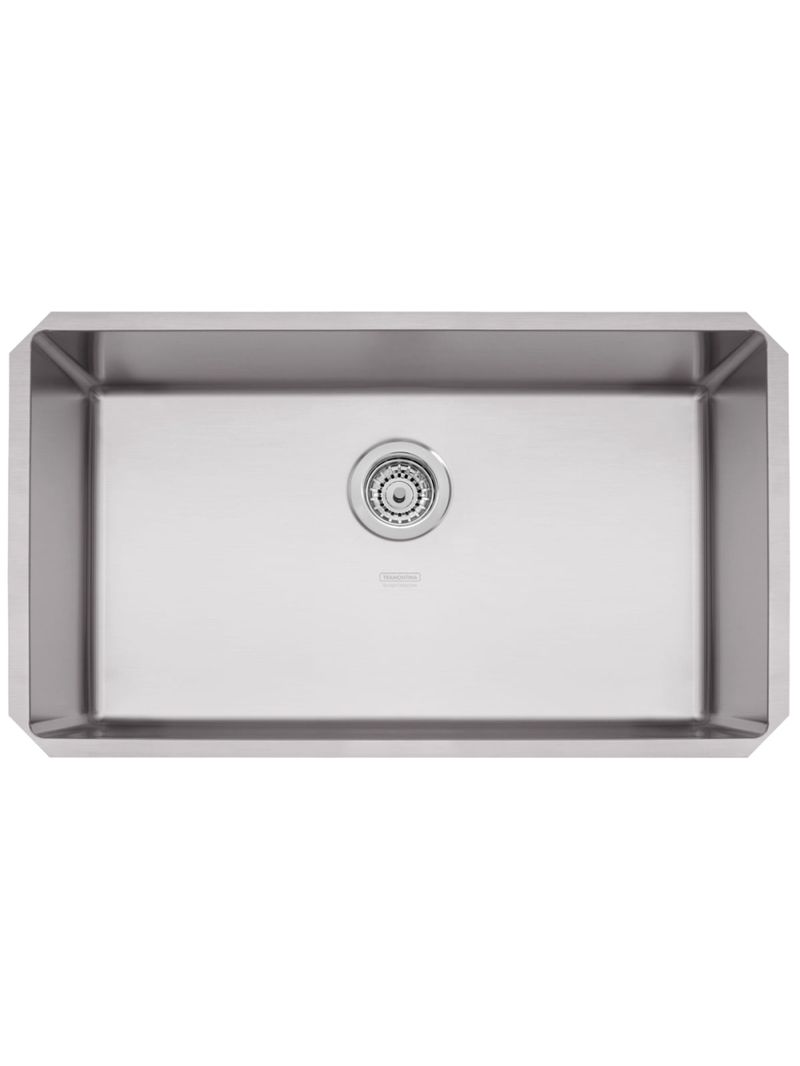 Cuba de Embutir Quadrum 70 U Tramontina 70 x 40 x 20 cm em Aço Inox Acetinado OUTLET