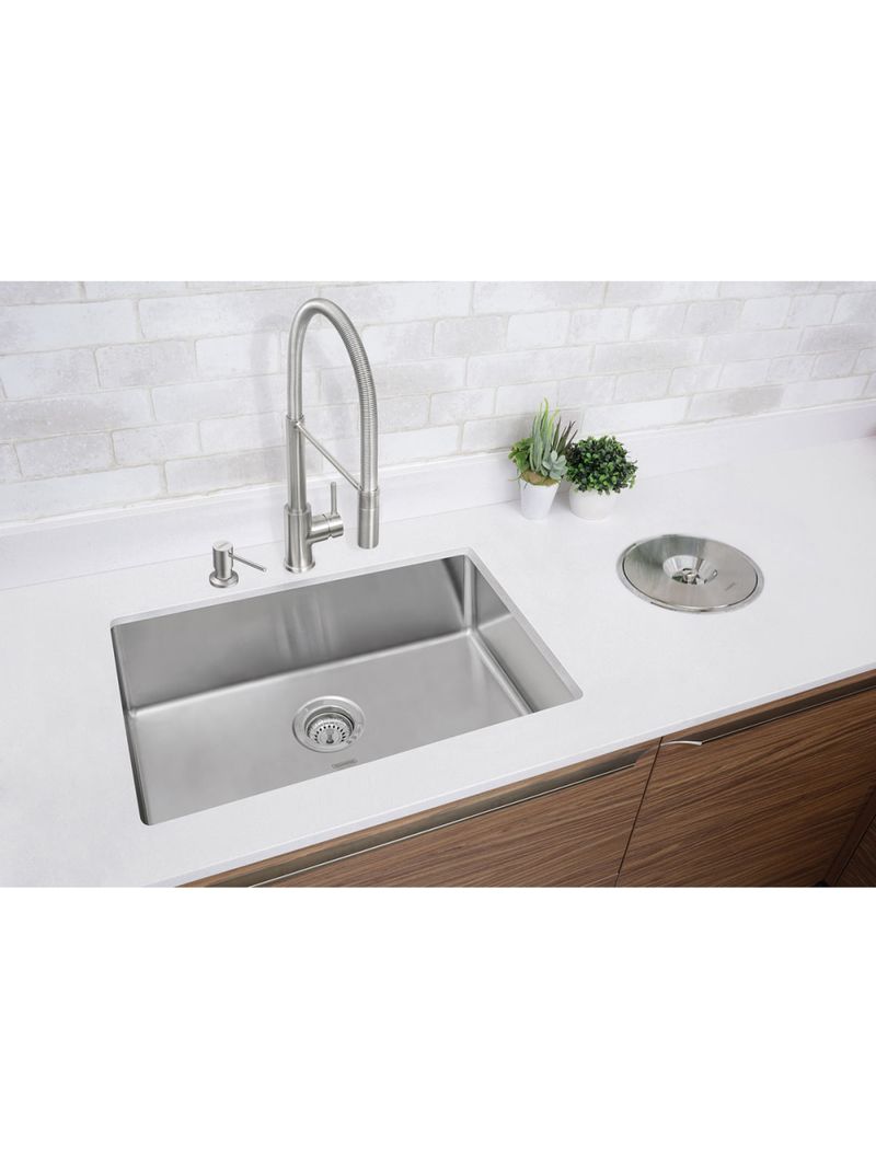 Cuba de Embutir Quadrum 70 U Tramontina 70 x 40 x 20 cm em Aço Inox Acetinado OUTLET