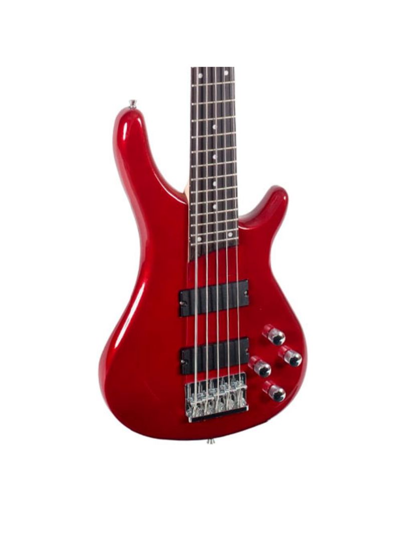 Baixo Ativo 5 Cordas Giannini GB-205A Metallic Red (MR)