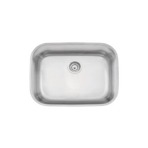 Cuba de Embutir Tramontina Lavínia 48 BL em Aço Inox Acetinado 48 x 34 x 18 cm OUTLET com Válvula