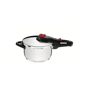 Panela de Pressão Tramontina Solar em Aço Inox 22 cm 4,5 Litros 5 Dispositivos de Segurança