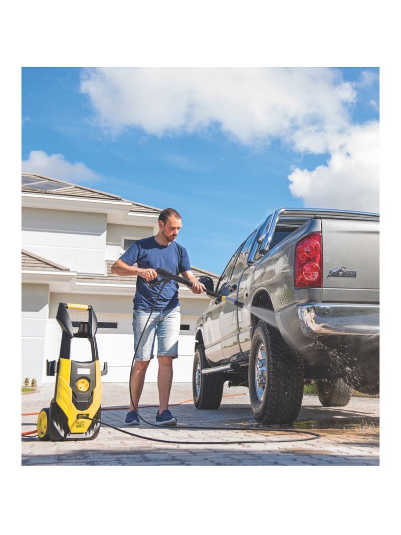 Lavadora de Alta Pressão 1800 W Tramontina com Mangueira Alta Pressão 5 m Jato Regulável 1900 psi 127 Volts