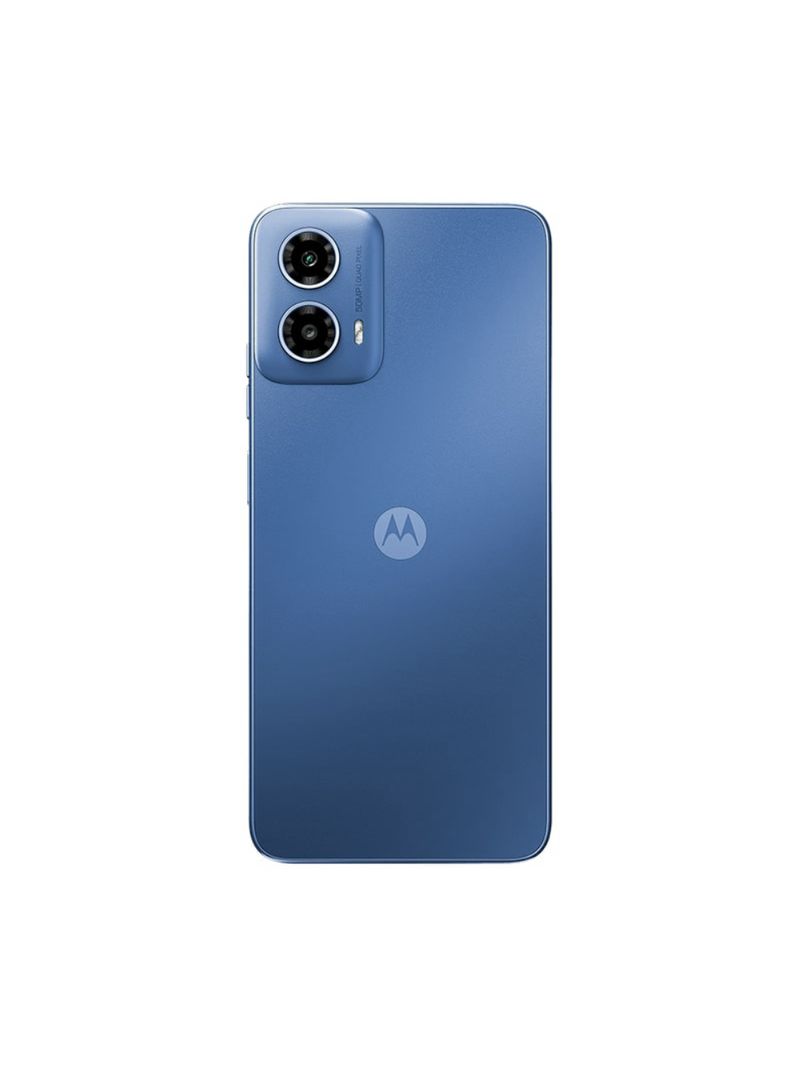 Smartphone Motorola Moto G34 128GB Azul 5G 4GB + 4GB RAM Boost 6,5" Câm Dupla + Selfie 16MP Dual Chip