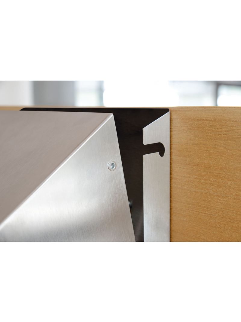 Dispenser para Papel Toalha Tramontina em Aço Inox com Acabamento Scotch Brite