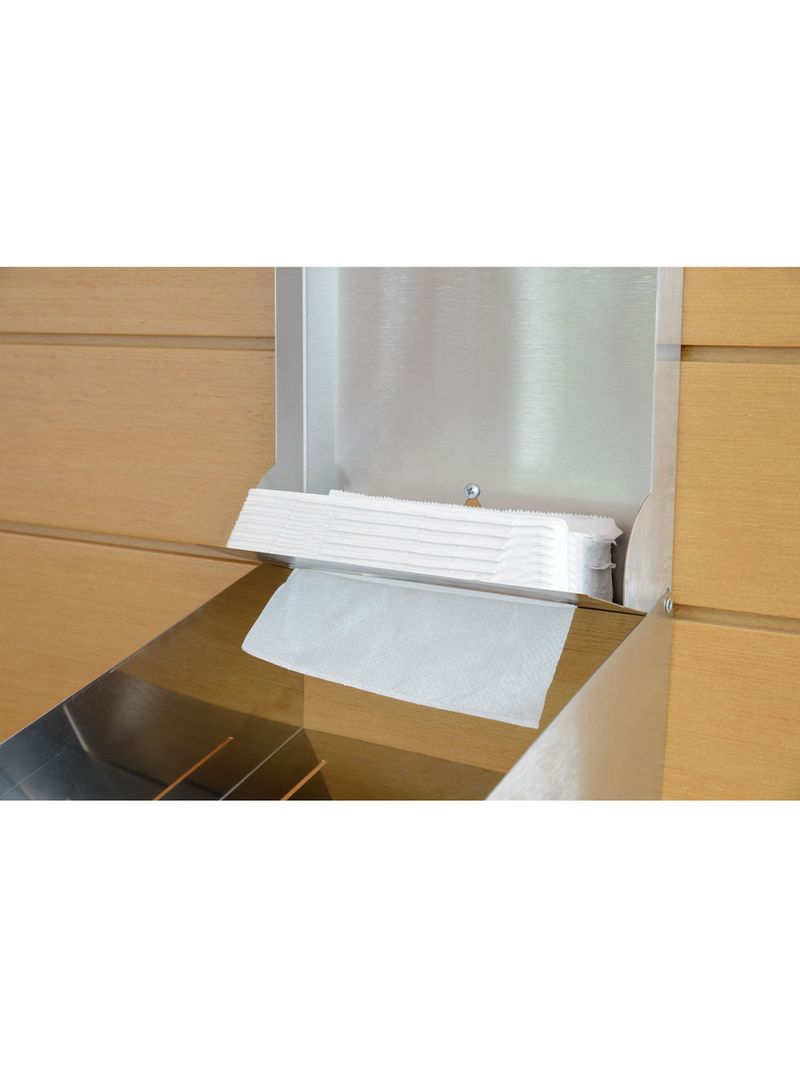 Dispenser para Papel Toalha Tramontina em Aço Inox com Acabamento Scotch Brite