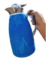 Garrafa Térmica Azul Elegance Chá e café 1 litro Hauskraft