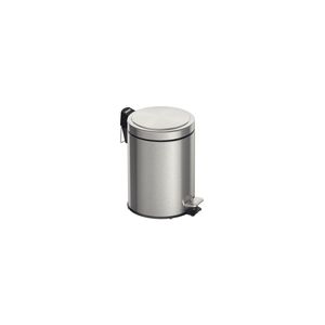 Lixeira com Pedal Tramontina Brasil Plus 5 Litros em Aço Inox