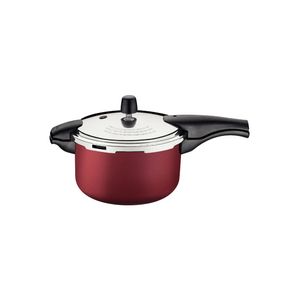 Panela de Pressão Tramontina Vancouver 6 Litros 24 cm Vermelho em Alumínio Starflon Max