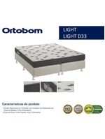 Colchão de Viúva Espuma Ligth D33 20 x 1,28 x 1,88 Ortobom