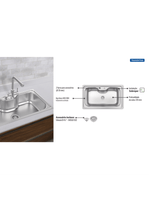 Cuba de Sobrepor Tramontina Morgana Maxi 86x50 cm em Aço Inox Acetinado com Válvula OUTLET 94900476