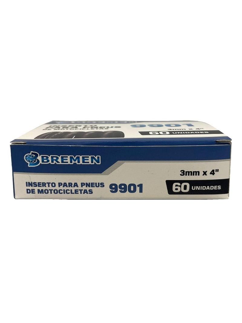Refil para Reparo de Pneu de Moto com 60 Unidades 9901 Bremen