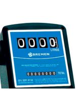 Medidor Mecânico 4 Dígitos Para Óleo Diesel 7811 BREMEN