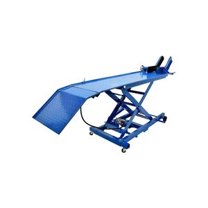 Elevador Rampa Pneumático em Aço Para Motos 350KG Com Rodas 8820 BREMEN