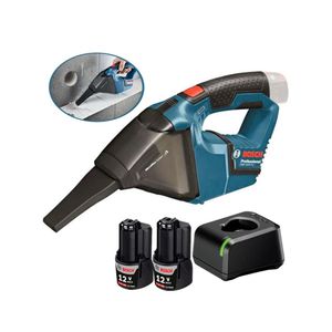 Aspirador de Pó 12V GAS 12V-LI  2 Baterias e Carregador GAL 12V-20 Bivolt BOSCH