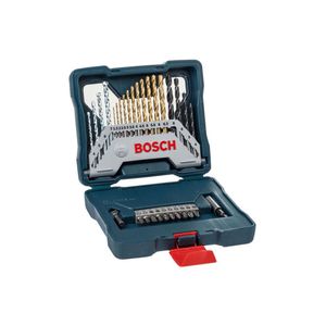 Estojo de Brocas e Pontas com 30 Peças X-Line Titânio BOSCH