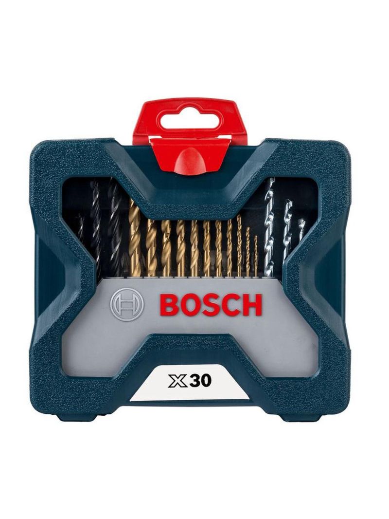 Estojo de Brocas e Pontas com 30 Peças X-Line Titânio BOSCH