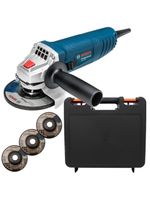 Esmerilhadeira Angular 41/2 POL 850W GWS 850 c/ Maleta e 3 Discos BOSCH
